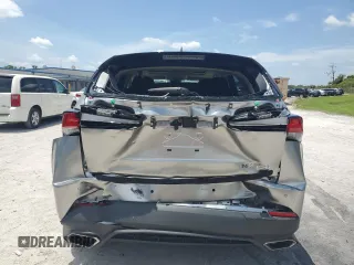 2021 Lexus NX 300 with VIN JTJGARBZ4M2180456, listed as a Copart auction lot 59181055 with 45,456 mi miles and Salvage title. Bid and sale history available at DreamBid. Image 6.