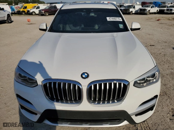 2018 BMW X3 xDrive30i with VIN 5UXTR9C51JLD60751, listed as a Copart auction lot 47440775 with 88,329 mi miles and Salvage Title. Bid and sale history available at carsss.com. Image 5.