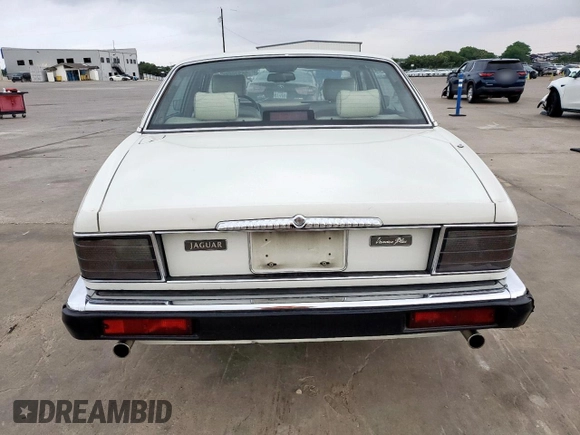 1994 Jaguar XJ with VIN SAJKX1743RC698636, listed as a Copart auction lot 56376685 with 192,928 mi miles and Salvage title. Bid and sale history available at DreamBid. Image 6.