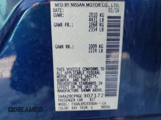 2016 Nissan LEAF S with VIN 1N4AZ0CP4GC307172, listed as a Copart auction lot 41990693 with 83,779 mi miles. Bid and sale history available at carsss.com. Image 13.