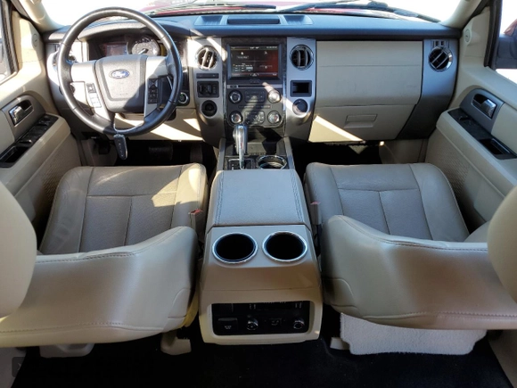 2015 Ford Expedition Limited z VIN 1FMJU1KT7FEF50017, wystawiony jako Copart lot #86876274 z przebiegiem 129 545 mil mil oraz Czysty tytuł • Clean title. Historia ofert i sprzedaży dostępna na DreamBid. Obrazek 8.