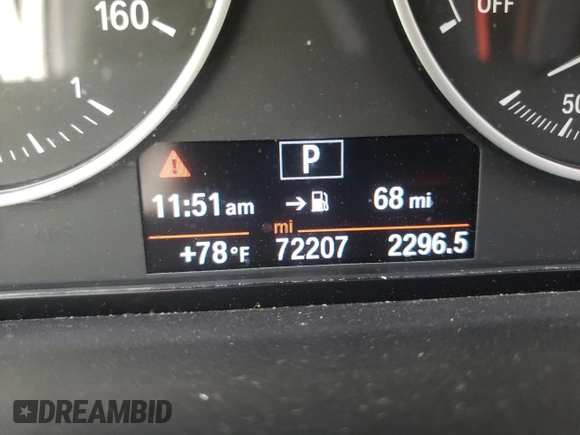 2016 BMW X1 xDrive28i with VIN WBXHT3C38G5E47549, listed as a Copart auction lot 66426132 with 72,207 mi miles. Bid and sale history available at carsss.com. Image 8.