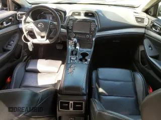2018 Nissan Maxima Platinum with VIN 1N4AA6APXJC360754, listed as a Copart auction lot 53066555 with 79,358 mi miles and Salvage Title. Bid and sale history available at DreamBid. Image 8.