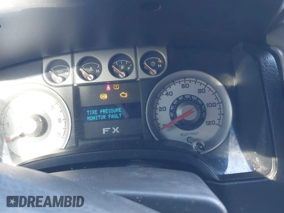 2010 Ford F-150 XL with VIN 1FTFW1CV3AKE57865, listed as a IAAI auction lot 41702427 with 223,020 mi miles. Bid and sale history available at carsss.com. Image 6.