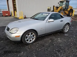 1998 Mercedes-Benz SLK-Class with VIN WDBKK47F4WF078516, listed as a Copart auction lot 85552384 with 99,600 mi miles and Clean Title. Bid and sale history available at carsss.com. Image 1.