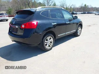 2013 Nissan Rogue SL with VIN JN8AS5MV3DW601220, listed as a IAAI auction lot 42124095 with 147,676 mi miles and . Bid and sale history available at DreamBid. Image 4.