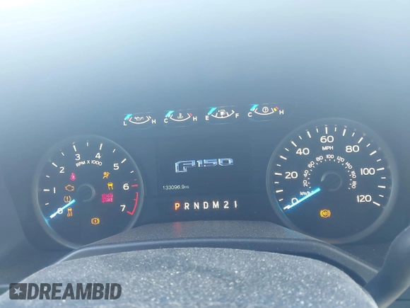 2015 Ford F-150 XL with VIN 1FTEW1CP8FFC60476, listed as a IAAI auction lot 41872172 with 133,096 mi miles. Bid and sale history available at carsss.com. Image 7.