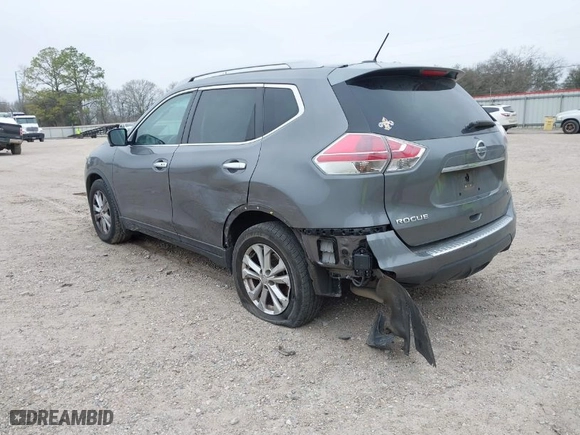 2016 Nissan Rogue SV with VIN 5N1AT2MT5GC889832, listed as a IAAI auction lot 41531956 with 127,258 mi miles. Bid and sale history available at carsss.com. Image 3.