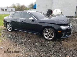 2018 Audi S4 Premium Plus with VIN WAUB4AF48JA167700, listed as a Copart auction lot 51366634 with 77,191 mi miles and Salvage Title. Bid and sale history available at carsss.com. Image 4.