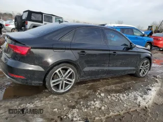 2018 Audi A3 Sedan Premium with VIN WAUAUGFF2J1005030, listed as a Copart auction lot 39836974 with 73,495 mi miles. Bid and sale history available at carsss.com. Image 3.