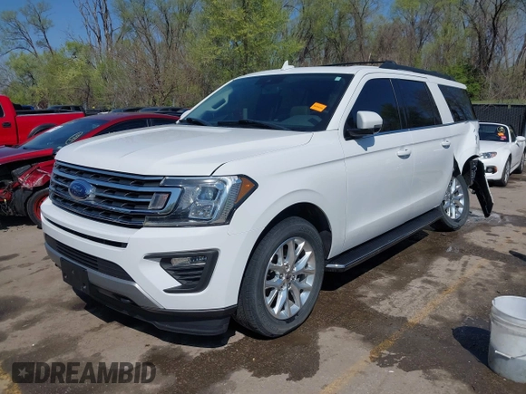 2020 Ford Expedition Max XLT z VIN 1FMJK1JT9LEA76235, wystawiony jako IAAI lot #41972476 z przebiegiem 161 436 mil mil oraz . Historia ofert i sprzedaży dostępna na DreamBid. Obrazek 18.