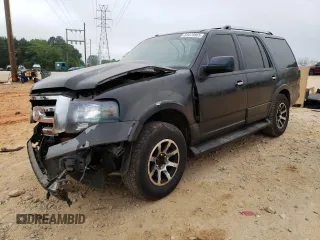 2012 Ford Expedition Limited with VIN 1FMJU1K56CEF34839, listed as a Copart auction lot 54479565 with 215,912 mi miles and Salvage Title. Bid and sale history available at DreamBid. Image 1.
