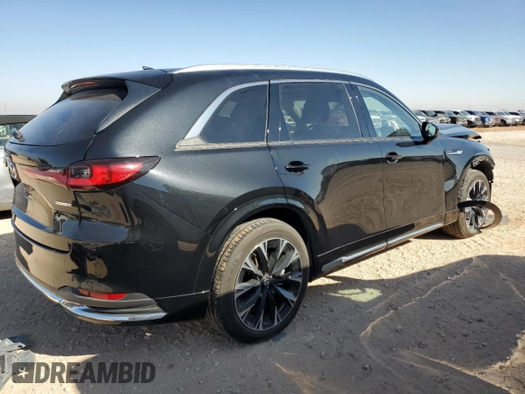 2024 Mazda CX-90 3.3 Turbo S with VIN JM3KK1HC4R1125797, listed as a Copart auction lot 44030425 with 0 mi miles and Salvage Title. Bid and sale history available at carsss.com. Image 3.