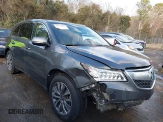 2014 Acura MDX Tech Pkg with VIN 5FRYD3H49EB015233, listed as a IAAI auction lot 41713912 with 203,495 mi miles. Bid and sale history available at carsss.com. Image 1.