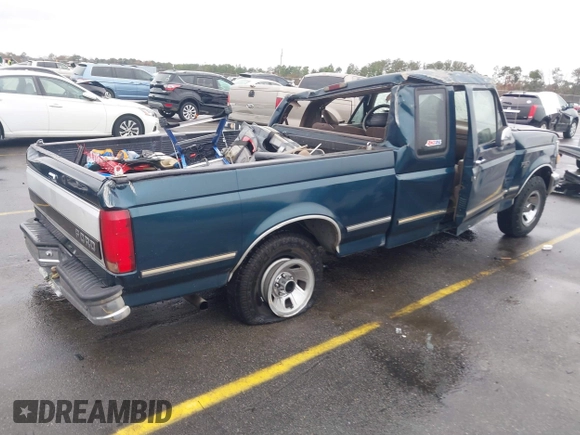 1995 Ford F-150 with VIN 1FTEX15N8SKB65989, listed as a IAAI auction lot 41132069 with 1 mi miles. Bid and sale history available at carsss.com. Image 4.