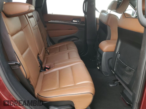 2020 Jeep Grand Cherokee Overland with VIN 1C4RJFCGXLC204095, listed as a Copart auction lot 43705155 with 34,569 mi miles and Non repairable. Bid and sale history available at DreamBid. Image 11.