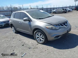 2011 Nissan Murano LE with VIN JN8AZ1MW3BW150607, listed as a IAAI auction lot 41843788 with NaN miles. Bid and sale history available at carsss.com. Image 1.
