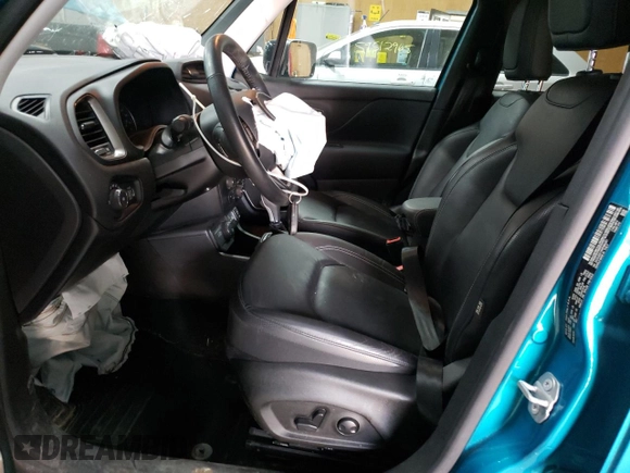2022 Jeep Renegade Limited z VIN ZACNJDD1XNPN63391, wystawiony jako Copart lot #59011135 z przebiegiem 21 024 mil mil oraz Szkoda całkowita • Salvage title. Historia ofert i sprzedaży dostępna na DreamBid. Obrazek 7.