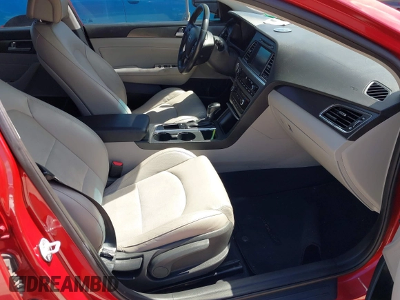 2017 Hyundai Sonata Sport with VIN 5NPE34AF2HH468155, listed as a IAAI auction lot 40411186 with 75,887 mi miles and . Bid and sale history available at DreamBid. Image 5.