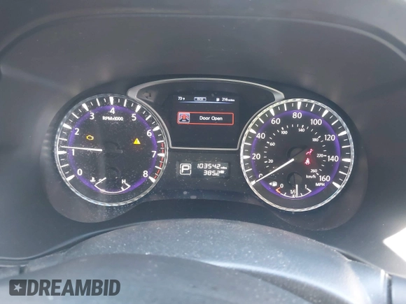 2015 Infiniti QX60 with VIN 5N1AL0MM7FC506839, listed as a IAAI auction lot 42134124 with 103,542 mi miles and . Bid and sale history available at DreamBid. Image 7.
