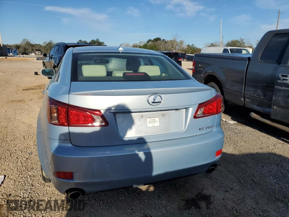 2011 Lexus IS 250 with VIN JTHBF5C28B5149178, listed as a Copart auction lot 46337565 with 69,455 mi miles and Clean Title. Bid and sale history available at carsss.com. Image 6.
