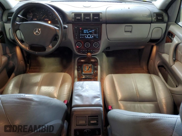 2003 Mercedes-Benz M-Class with VIN 4JGAB75E43A372186, listed as a Copart auction lot 84168224 with 224,588 mi miles and Salvage Title. Bid and sale history available at carsss.com. Image 8.