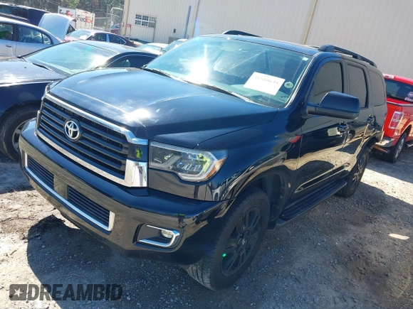 2018 Toyota Sequoia SR5 with VIN 5TDZY5G10JS070477, listed as a IAAI auction lot 41580635 with 70,764 mi miles. Bid and sale history available at carsss.com. Image 18.