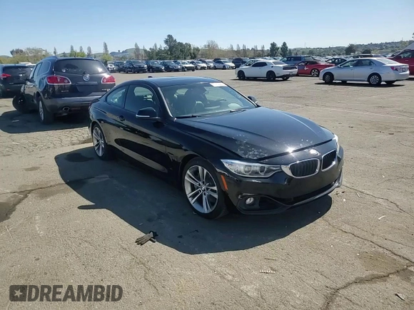 2014 BMW 4 Series 435i with VIN WBA3R1C56EK190184, listed as a Copart auction lot 51636865 with 97,763 mi miles and Salvage Title. Bid and sale history available at carsss.com. Image 10.