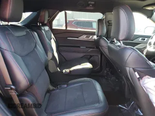2025 Ford Explorer ST with VIN 1FMWK8GC5SGA97088, listed as a Copart auction lot 45224965 with 625 mi miles and Salvage Title. Bid and sale history available at carsss.com. Image 11.