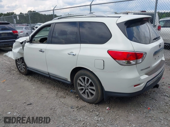 2014 Nissan Pathfinder Platinum with VIN 5N1AR2MN4EC731012, listed as a IAAI auction lot 42220965 with 170,000 mi miles and . Bid and sale history available at DreamBid. Image 3.