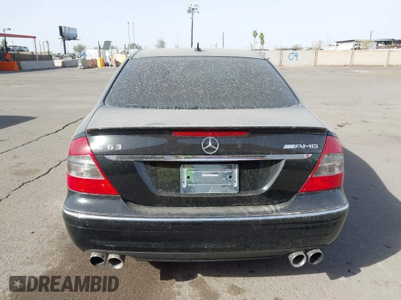 2007 Mercedes-Benz E 63 AMG with VIN WDBUF77X77B127711, listed as a IAAI auction lot 41185489 with 117,590 mi miles and . Bid and sale history available at carsss.com. Image 17.