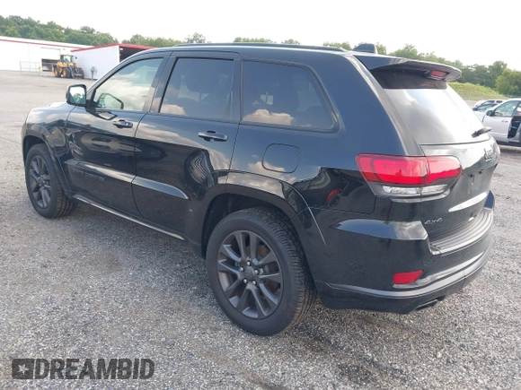 2018 Jeep Grand Cherokee High Altitude with VIN 1C4RJFCG9JC361369, listed as a IAAI auction lot 42864091 with 85,840 mi miles and . Bid and sale history available at DreamBid. Image 3.
