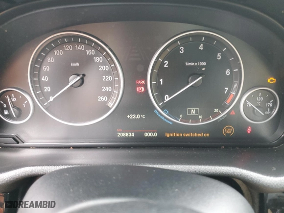 2015 BMW X3 xDrive28i with VIN 5UXWX9C55F0D59596, listed as a Copart auction lot 65192624 with 208,834 mi miles and Non Repairable. Bid and sale history available at carsss.com. Image 9.