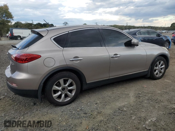 2008 Infiniti EX Journey with VIN JNKAJ09F28M354162, listed as a Copart auction lot 76360604 with 166,718 mi miles and Clean Title. Bid and sale history available at DreamBid. Image 3.
