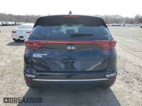2020 Kia Sportage LX with VIN KNDPMCAC5L7810605, listed as a Copart auction lot 48679385 with 32,195 mi miles and Salvage Title. Bid and sale history available at DreamBid. Image 6.
