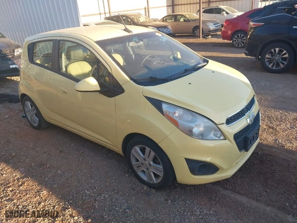 2014 Chevrolet Spark LT with VIN KL8CD6S9XEC539322, listed as a IAAI auction lot 41809479 with 120,000 mi miles. Bid and sale history available at carsss.com. Image 1.