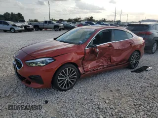 2023 BMW 2 Series 228i with VIN WBA53AK04P7M28202, listed as a Copart auction lot 79172654 with 11,612 mi miles and Salvage Title. Bid and sale history available at carsss.com. Image 1.