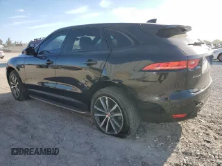 2019 Jaguar F-Pace 25t Prestige with VIN SADCK2GXXKA606848, listed as a Copart auction lot 50167335 with 34,758 mi miles and Salvage Title. Bid and sale history available at DreamBid. Image 2.