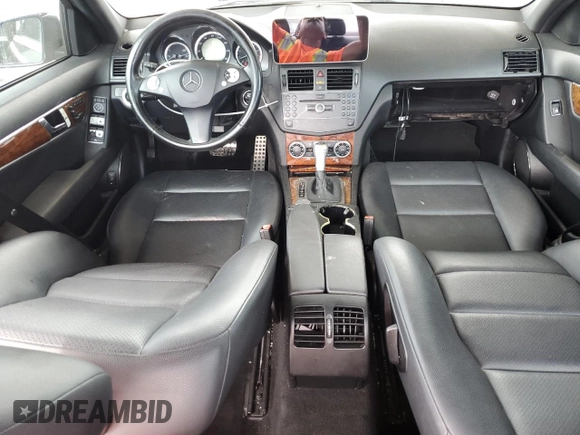 2010 Mercedes-Benz C 300 Sport with VIN WDDGF5EBXAF414136, listed as a Copart auction lot 50568495 with 157,542 mi miles and Salvage Title. Bid and sale history available at DreamBid. Image 8.