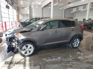 2012 Kia Sportage LX with VIN KNDPB3A23C7317650, listed as a IAAI auction lot 41631193 with 96,433 mi miles. Bid and sale history available at carsss.com. Image 15.