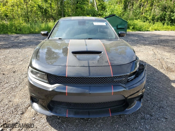 2022 Dodge Charger GT with VIN 2C3CDXMG8NH265158, listed as a Copart auction lot 61879324 with 41,829 mi miles and Salvage Title. Bid and sale history available at carsss.com. Image 5.