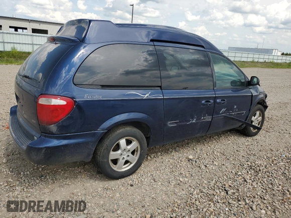 2005 Dodge Caravan SXT with VIN 2D4GP44L95R424704, listed as a Copart auction lot 61243925 with 190,608 mi miles and Salvage title. Bid and sale history available at DreamBid. Image 3.