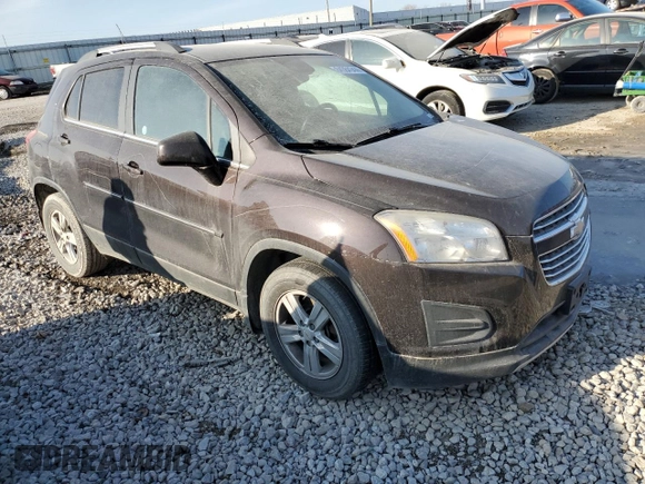 2015 Chevrolet Trax LT with VIN KL7CJLSB4FB090161, listed as a Copart auction lot 84384944 with 163,185 mi miles and Salvage Title. Bid and sale history available at carsss.com. Image 4.