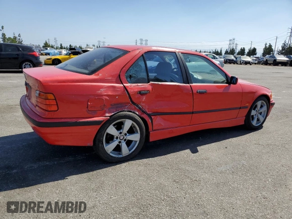1997 BMW 3 Series 328iA with VIN WBACD4325VAV44675, listed as a Copart auction lot 72289164 with 151,999 mi miles and Salvage Title. Bid and sale history available at carsss.com. Image 3.