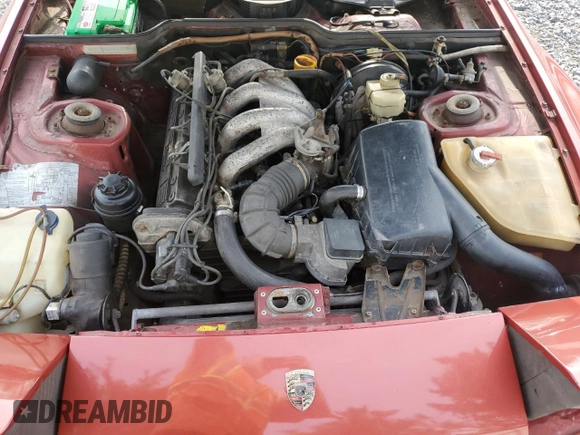 1983 Porsche 944 with VIN WP0AA0949DN463075, listed as a Copart auction lot 72231504 with 49,007 mi miles and Salvage Title. Bid and sale history available at DreamBid. Image 11.