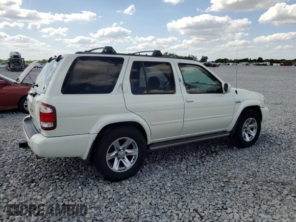 2004 Nissan Pathfinder SE with VIN JN8DR09Y54W922156, listed as a Copart auction lot 51981405 with 154,560 mi miles and Salvage title. Bid and sale history available at DreamBid. Image 3.
