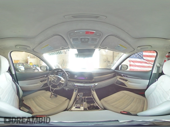 2023 Kia Telluride SX Prestige with VIN 5XYP5DGC5PG378049, listed as a Copart auction lot 68435954 with 16,573 mi miles and Salvage title. Bid and sale history available at DreamBid. Image 17.