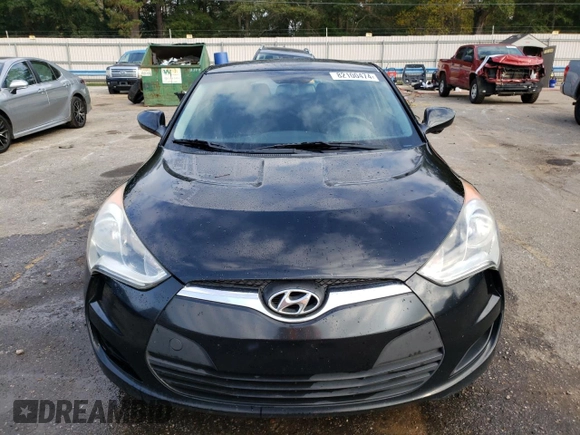 2012 Hyundai Veloster w/Red Int with VIN KMHTC6ADXCU063897, listed as a Copart auction lot 82100474 with 191,493 mi miles and Salvage title. Bid and sale history available at DreamBid. Image 5.
