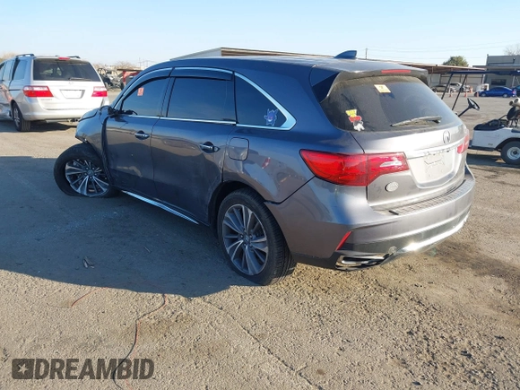 2017 Acura MDX Technology z VIN 5FRYD4H58HB042250, wystawiony jako IAAI lot #41382885 z przebiegiem 111 990 mil mil oraz . Historia ofert i sprzedaży dostępna na DreamBid. Obrazek 3.