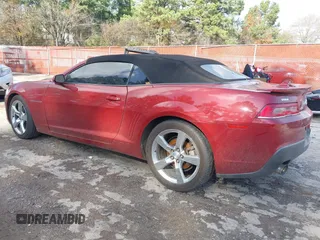 2015 Chevrolet Camaro LT with VIN 2G1FF3D37F9275788, listed as a IAAI auction lot 41109936 with 87,198 mi miles. Bid and sale history available at carsss.com. Image 3.